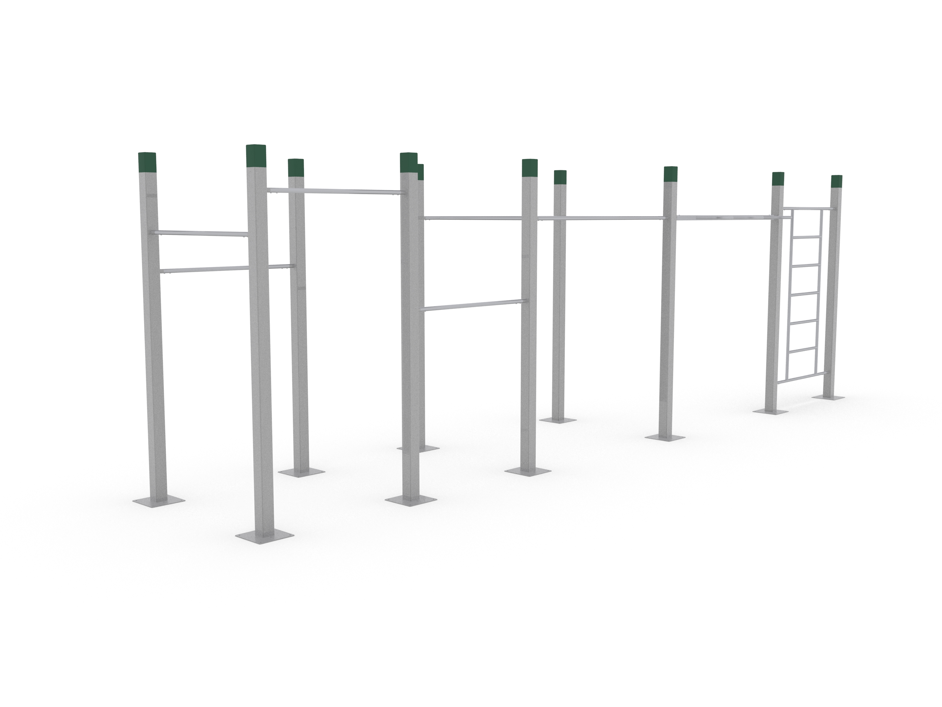 Denfit Wave Monkey Bars