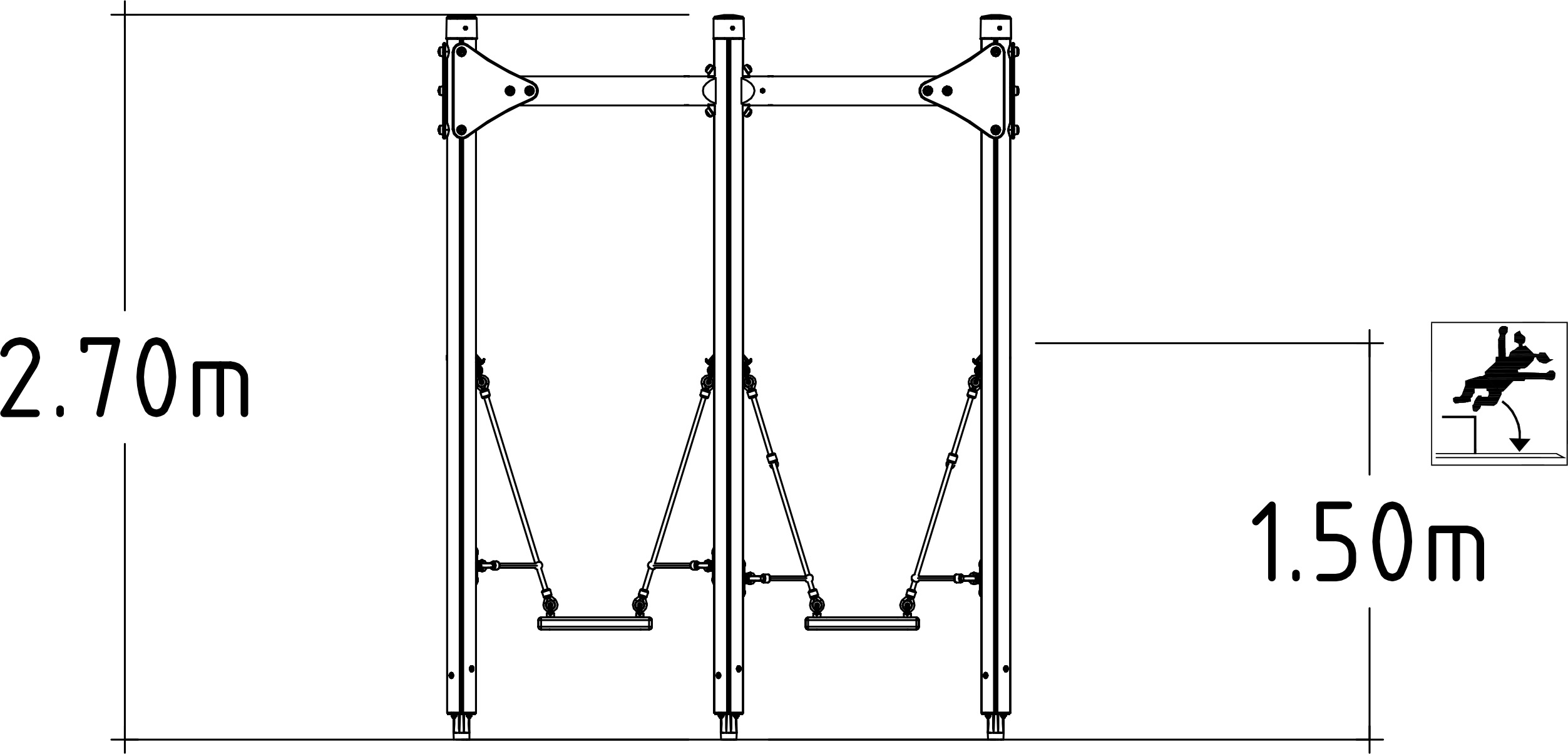 Obstacle Course Floating Steps